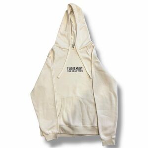 Taylor Swift The Eras Tour Cream Hoodie TTPD Era Size M